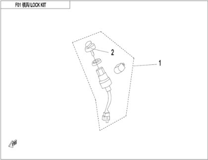 Bild för kategori LOCK KIT (F01)
