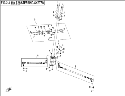 Bild för kategori STEERING SYSTEM (F10-2-A)