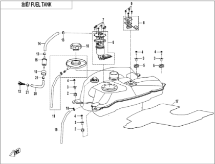 Bild för kategori FUEL TANK (F12)