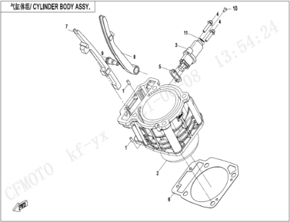 Bild för kategori CYLINDER BODY (E02-3-V2)
