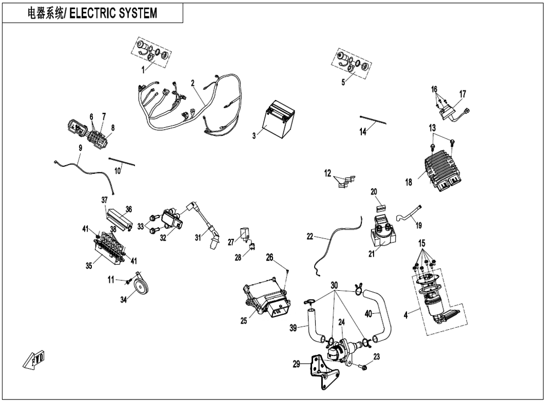 Billede til varegruppe ELECTRIC SYSTEM (F15-1)