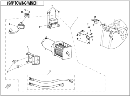 Bild för kategori TOWING WINCH (F15-2)