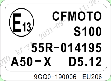 Bild för kategori TOWING LABEL (F19-3)