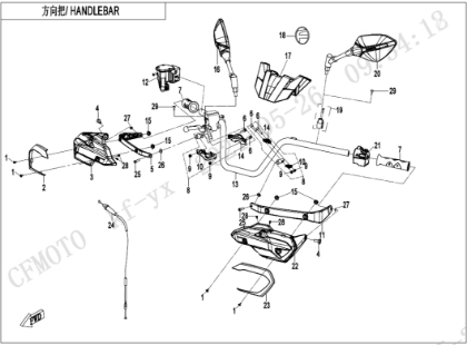 Bilde for kategori HANDLEBAR (F10-1-V2)