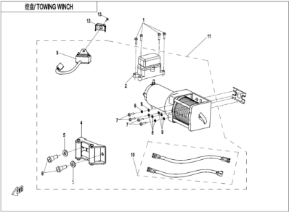 Bilde for kategori TOWING WINCH (F15-2)