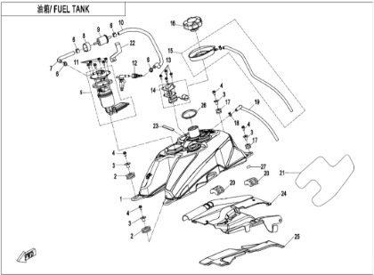 Bild för kategori FUEL TANK (F12)