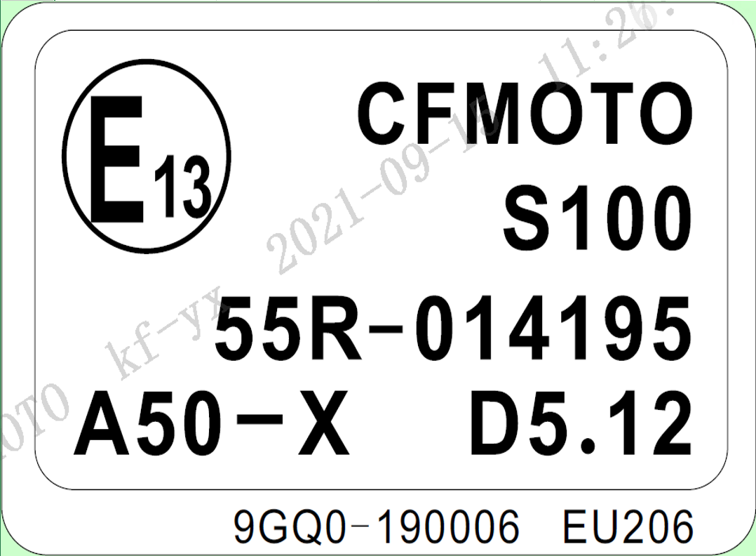 Vis produkter i varegruppen TOWING LABEL (F19-3) Billede til varegruppe TOWING LABEL (F19-3)