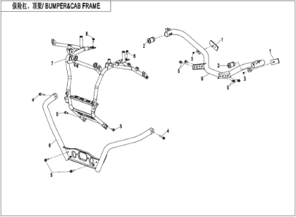 Bild för kategori BUMPER & CAB FRAME (F23-V2)