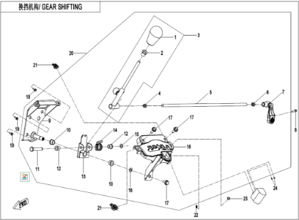 Bild för kategori GEAR SHIFTING (F32-V2)