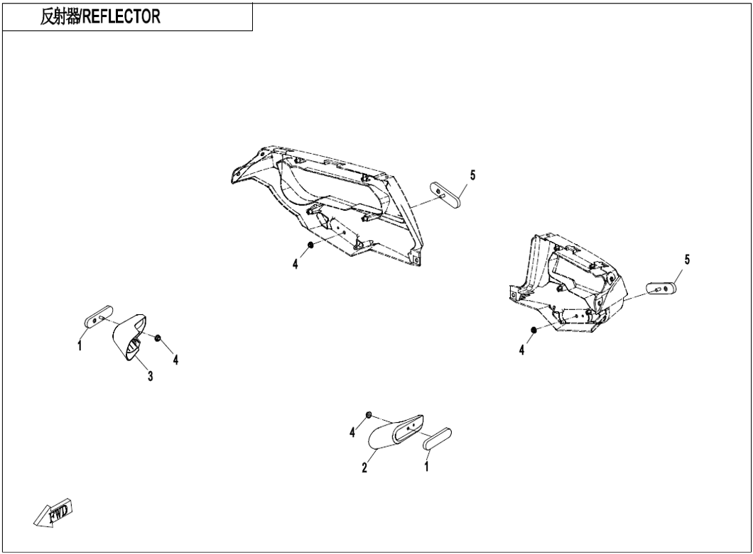 Bilde for kategori REFLECTOR (F04-6)