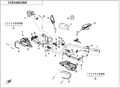 Picture for category HANDLEBAR (F10-1)