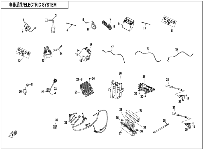 Bild för kategori ELECTRIC SYSTEM (F15-1-V2)