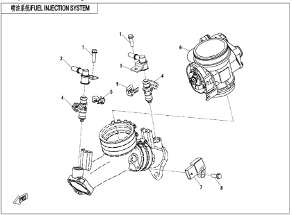 Bild för kategori FUEL INJECTION SYSTEM (NO FUEL VAPORIZATION SYSTEM) (F15-3-A)
