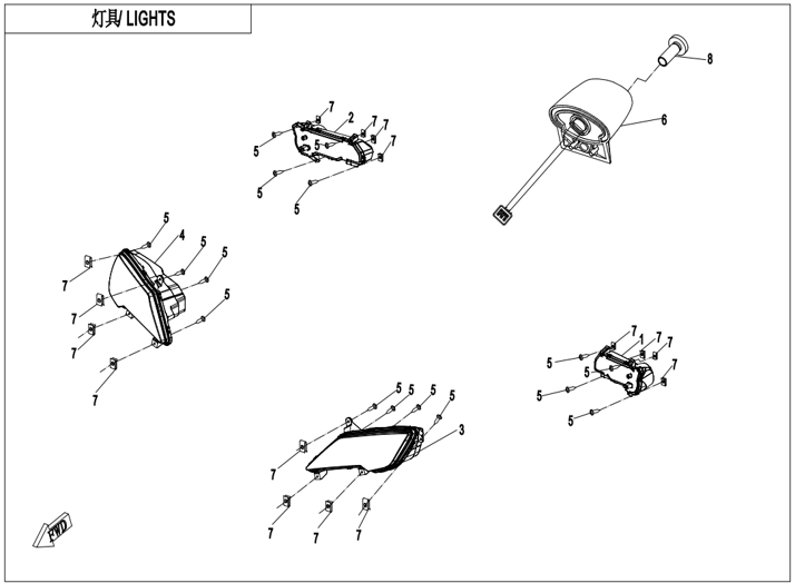 Billede til varegruppe LIGHTS (F16V3)