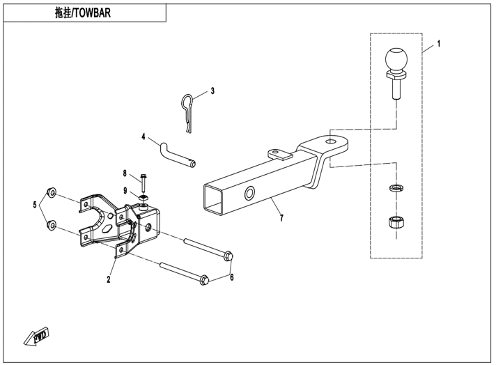 Bild för kategori TOWBAR(PIN CONNECTION) (F40-V2)