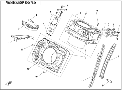 Picture for category CYLINDER BODY (E02-3)