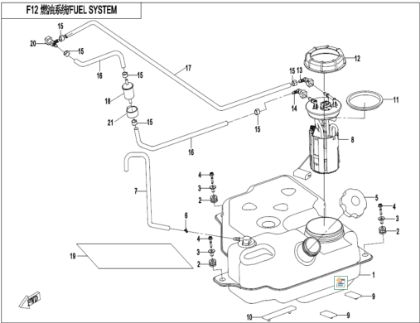 Picture for category FUEL TANK (F12)