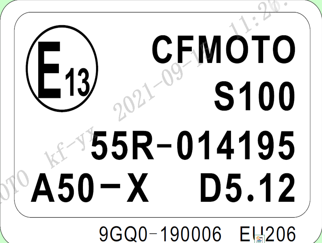 Vis produkter i varegruppen TOWING LABEL (F19-3) Billede til varegruppe TOWING LABEL (F19-3)