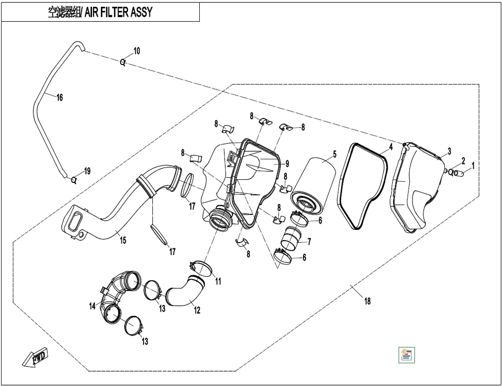 Picture for category AIR FILTER (F41)