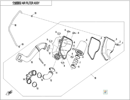 Picture for category AIR FILTER (F41)