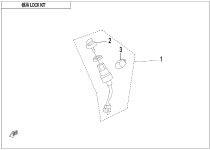 Bild för kategori LOCK KIT (F01)