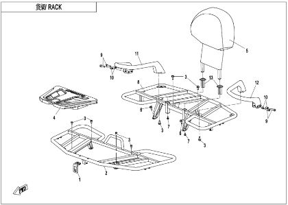 Bild för kategori RACK (STEEL) (F14-B)