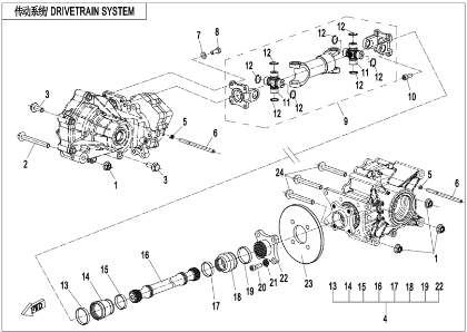 Bild för kategori DRIVETRAIN SYSTEM (F30)