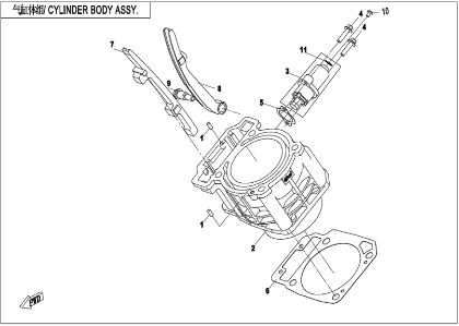 Bild för kategori CYLINDER BODY (E02-3)