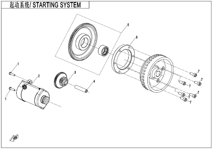 Bild för kategori STARTING SYSTEM (E09)