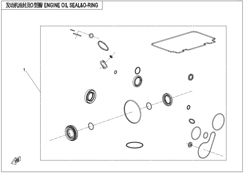 Vis produkter i varegruppen ENGINE OIL SEAL & O-RING (E30) Billede til varegruppe ENGINE OIL SEAL & O-RING (E30)