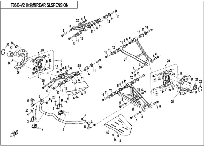 Picture for category REAR SUSPENSION(ALUM)(F06-B-V2)