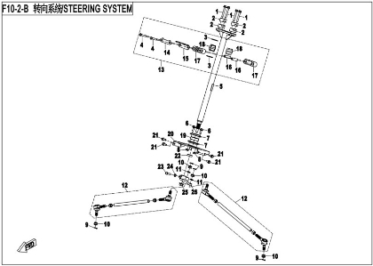 Picture for category STEERING SYSTEM(F10-2-B)
