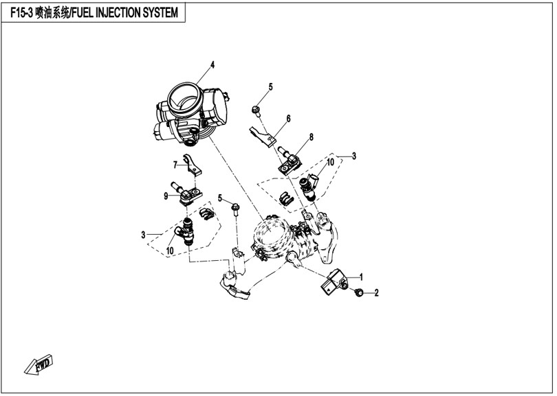 Picture for category FUEL INJECTION SYSTEM(F15-3)