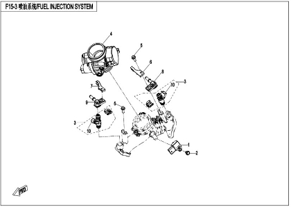 Billede til varegruppe FUEL INJECTION SYSTEM(F15-3)