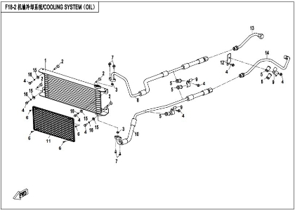 Picture for category OIL COOLING SYSTEM(F18-2)