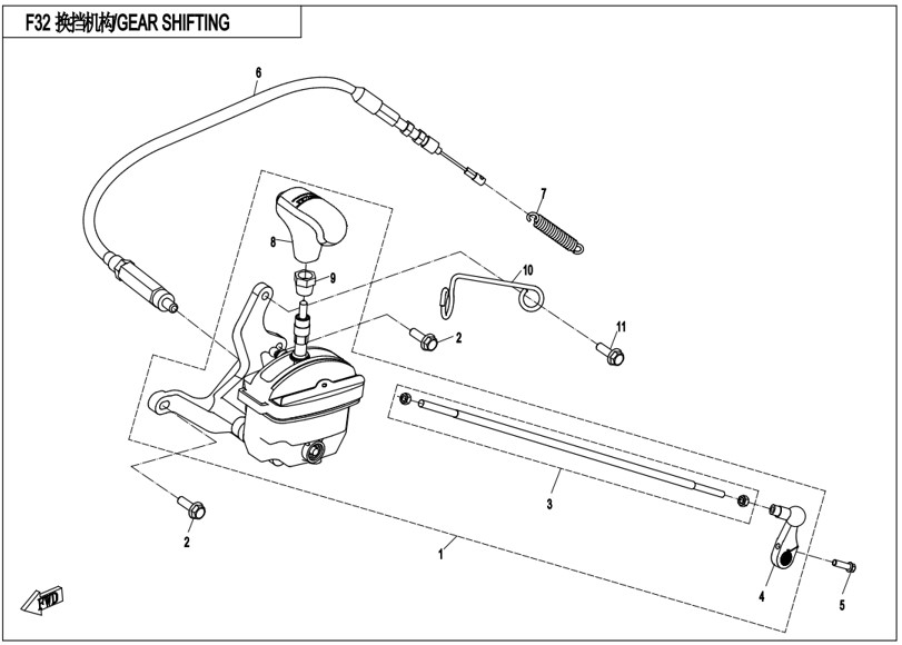 Billede til varegruppe GEAR SHIFTING(F32)