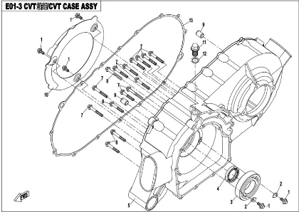 Picture for category CVT CASE (E01-3)