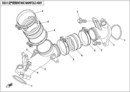 Bild för kategori INTAKE MANIFOLD (E02-5)