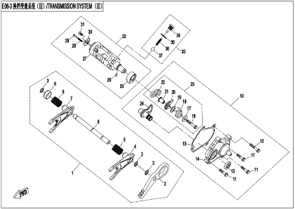 Picture for category TRANSMISSION SYSTEM(3)(E06-3-V2)