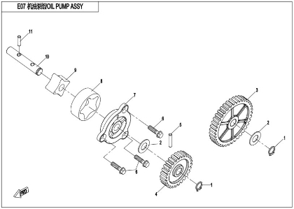 Picture for category OIL PUMP (E07)