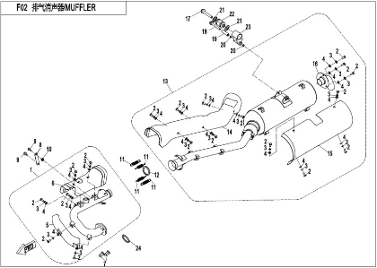 Bilde for kategori MUFFLER (F02)