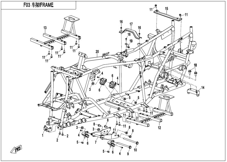 Bilde for kategori FRAME 1 (F03-V1)