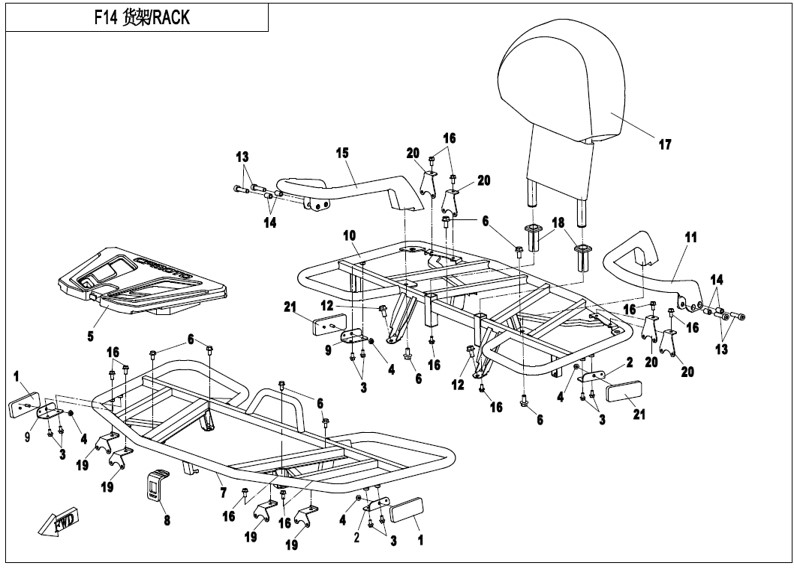 Billede til varegruppe RACK (BORROWING T3) (F14-A)