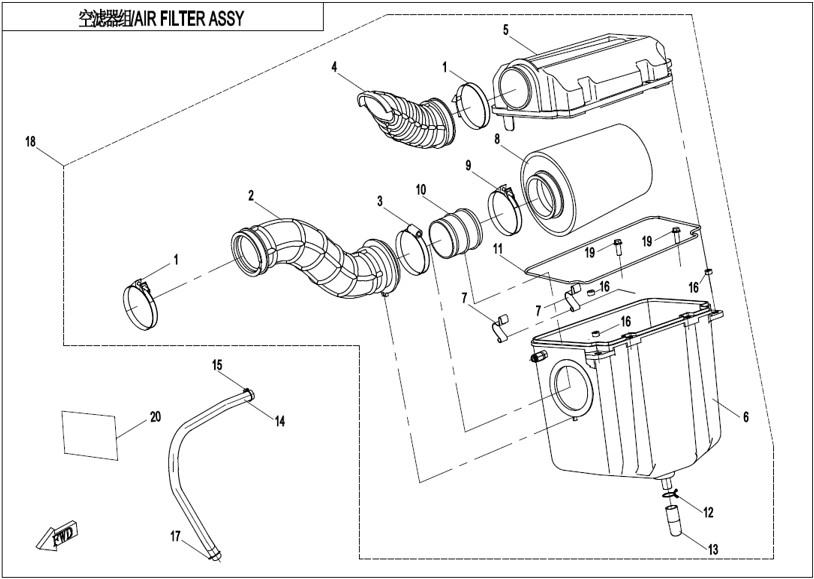 Bilde for kategori AIR FILTER (F41)