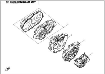 Bilde for kategori CRANCKCASE (E01)