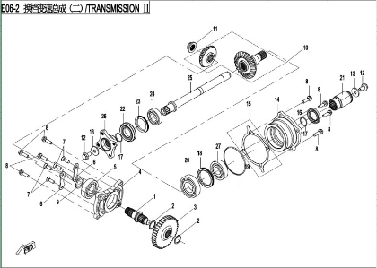 Bilde for kategori TRANSMISSION SYSTEM 2 (E06-2)