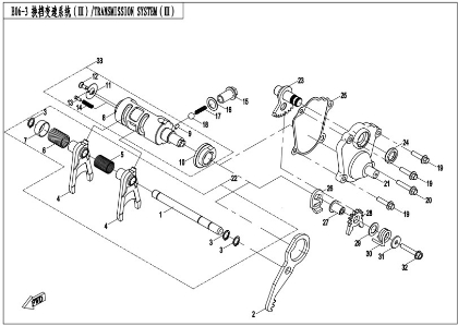 Bilde for kategori TRANSMISSION SYSTEM 3 (E06-3)