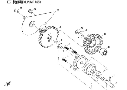 Bilde for kategori OIL PUMP (E07)
