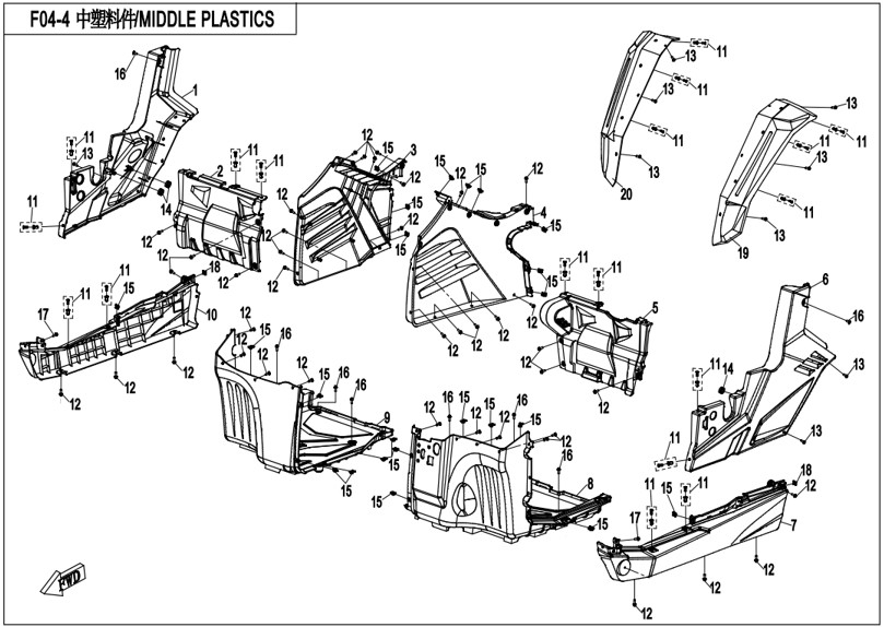 Picture for category BOTTOM PLASTIC (F04-4)