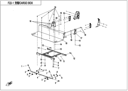 Picture for category CARGO BOX 1 (F22-1)